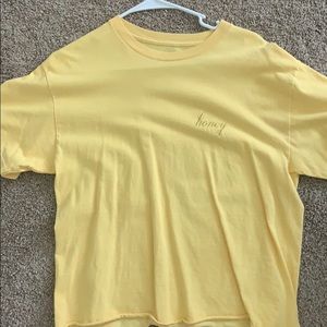 yellow honey shirt